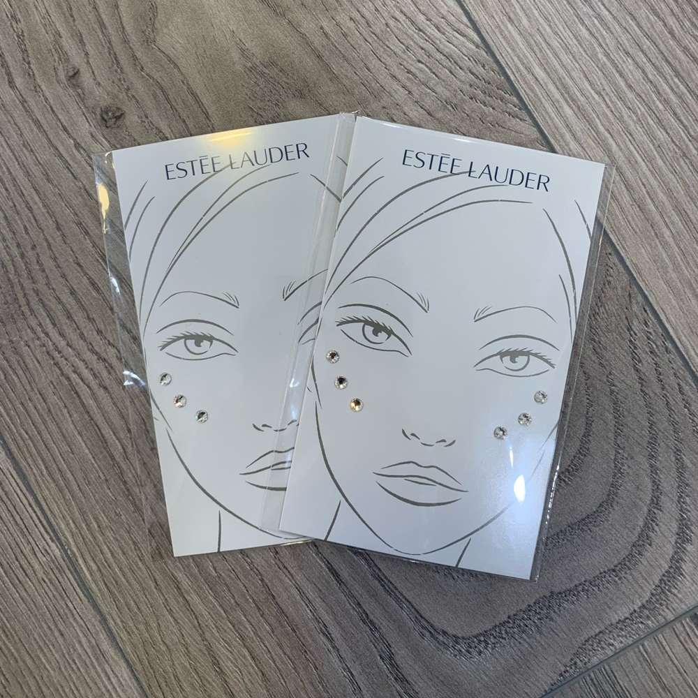NEW 2 estee lauder wish upon star face jewels
